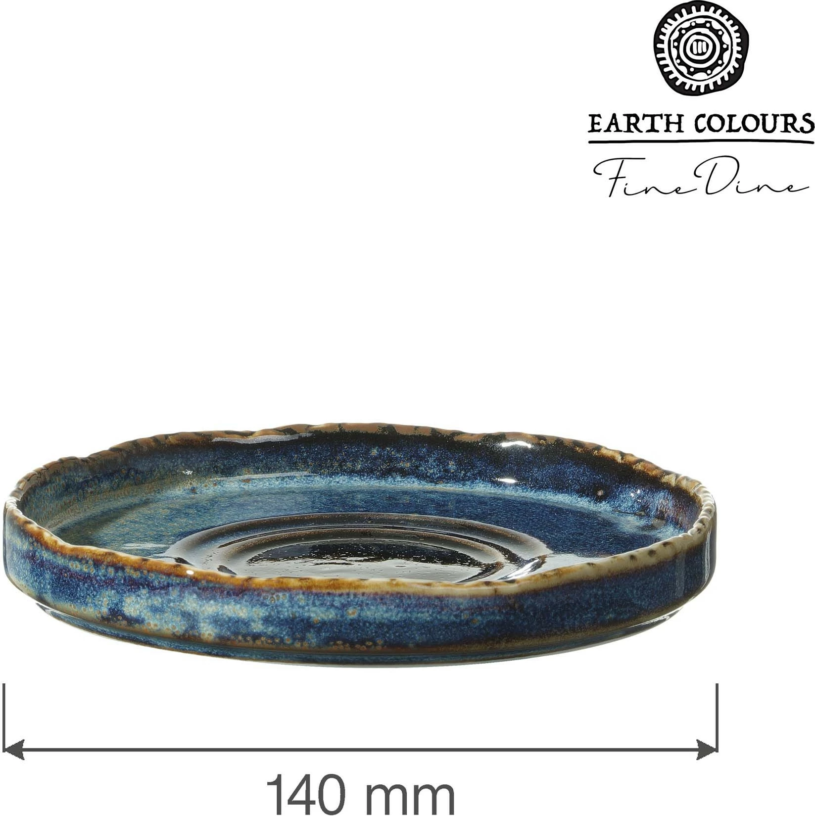 Nënfilxhan Fine Dine Eminence Ø140mm, blu, set 3 copë