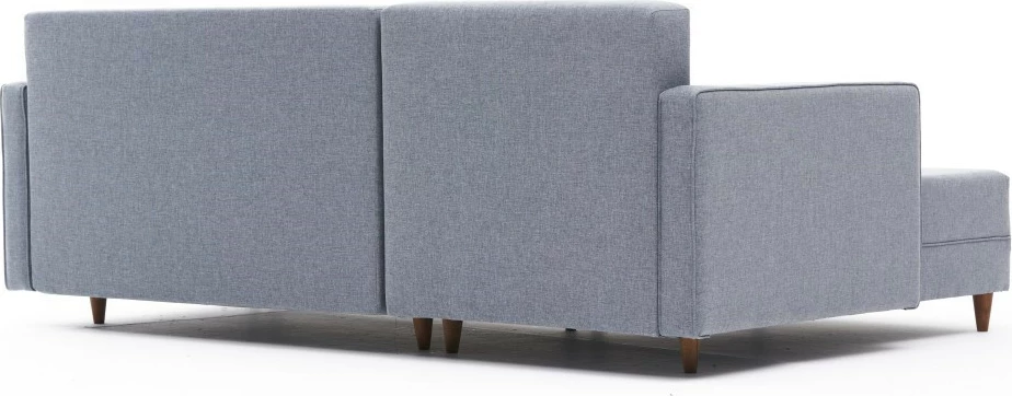 Kënd-sofë krevati Atelier del Sofa, Aydam, kënd majtas, ngjyrë kaltër