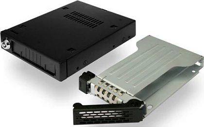 Sirtar hot-swap për HDD/SSD 2.5" Icy Dock MB991IK-B, SATA/SAS 6Gb/s, për bay 3.5", i zi