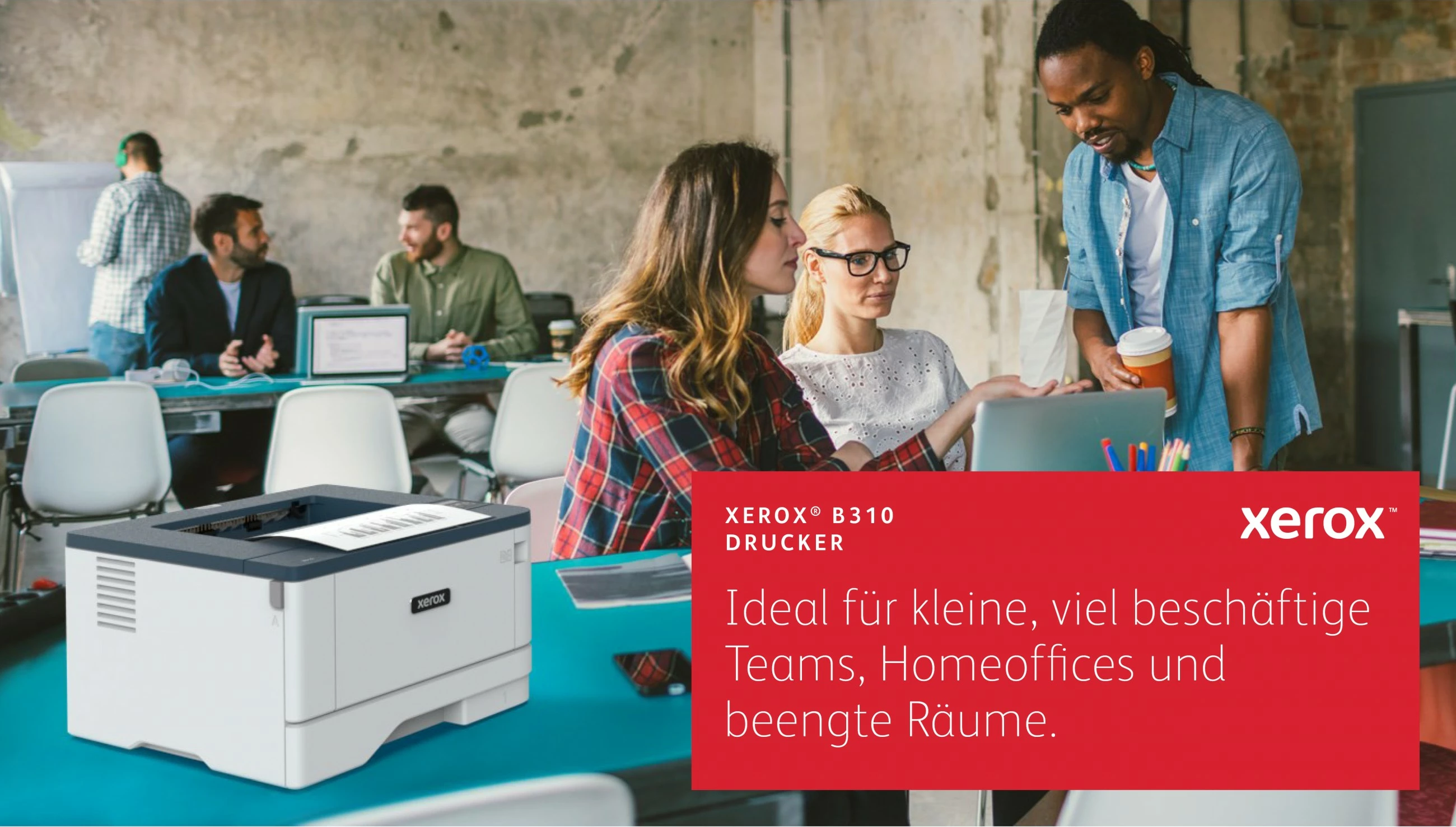 Printer lazer Xerox B310, A4, LAN/WLAN, 40 faqe/min, bardhë/gri