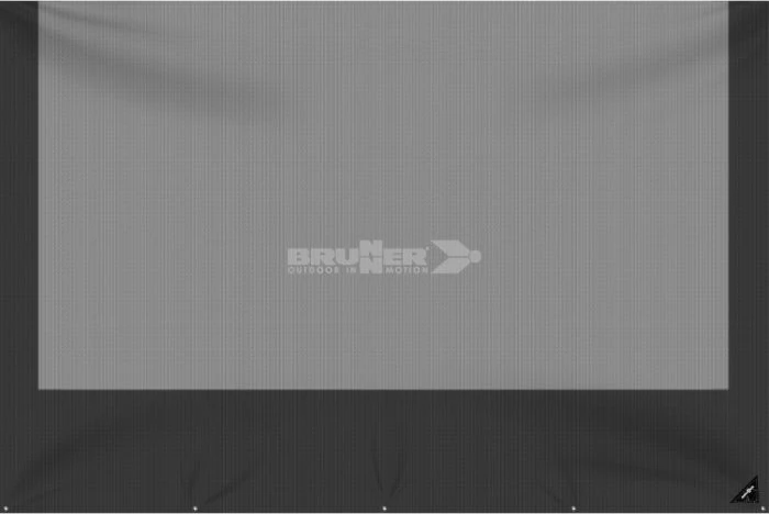 Set anësor për tendë, BRUNNER Belvedèr 0106049N, 250 cm, gri