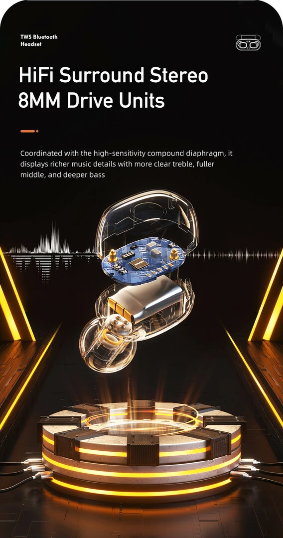 Kufje Me Bluetooth AWEI T13PRO