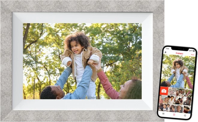 Kornizë digjitale Braun DigiFrame 10W, 32GB, WiFi, 10.1 inç, gri