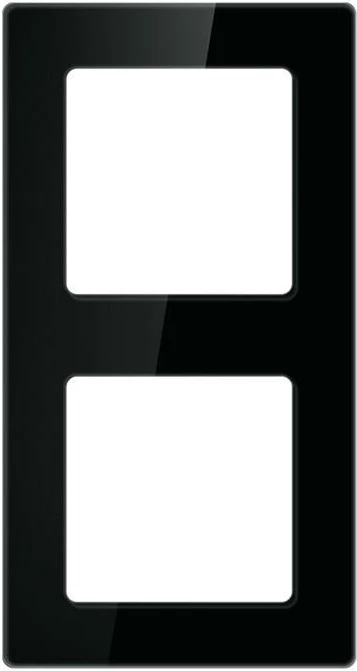 Kornizë dyfishe për çelësa Avatto N-TS10-Frame-B2, e zezë