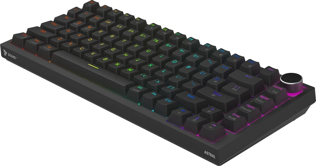 Savio ASTRAL BLACK JADE - Gaming Keyboard (USB, QWERTY US)
