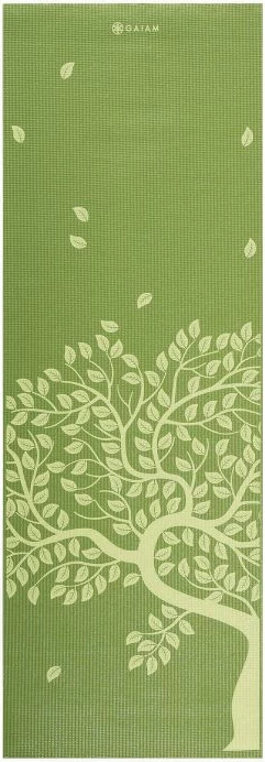 Tapet yoga Inny TREE OF LIFE 4mm, i gjelbër