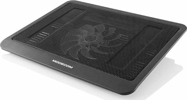 Pllakë ftohëse për laptop Modecom CF-13, deri 14\" , 1x140mm ventilator, LED, kënd i rregullueshëm, e zezë
