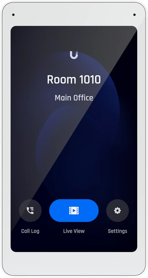 Ekran interkomi Ubiquiti UA-Intercom-Viewer, LCD me mikrofon/altoparlant, Ethernet, i bardhë