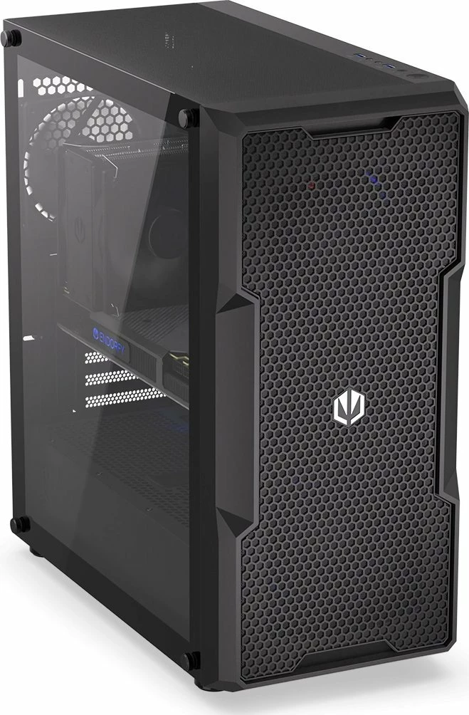 Kasë Endorfy Regnum 400 Air EY2A008 Midi Tower ATX, 2x 2.5\" + 2x 3.5\", 2x USB 3.0, pa furnizues rryme, e zezë
