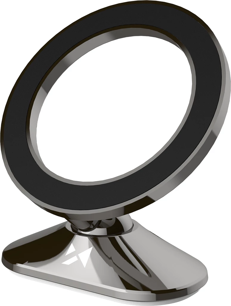 Mbajtëse telefoni magnetike MagSafe për dashboard Wozinsky WPT-D19, aliazh zinku, gri, paketim kuti