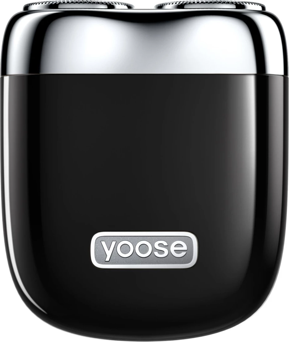 Makinë rroje Yoose Mini 2.0, mini udhëtimi, USB-C, IPX7, e zezë, set me çantë lëkure