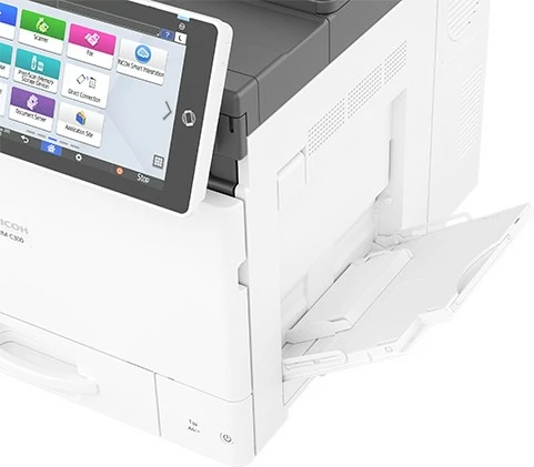 Printer multifunksional Ricoh IM C300F, laser, ngjyra, A4, 1200x1200 DPI, bardhë/zi