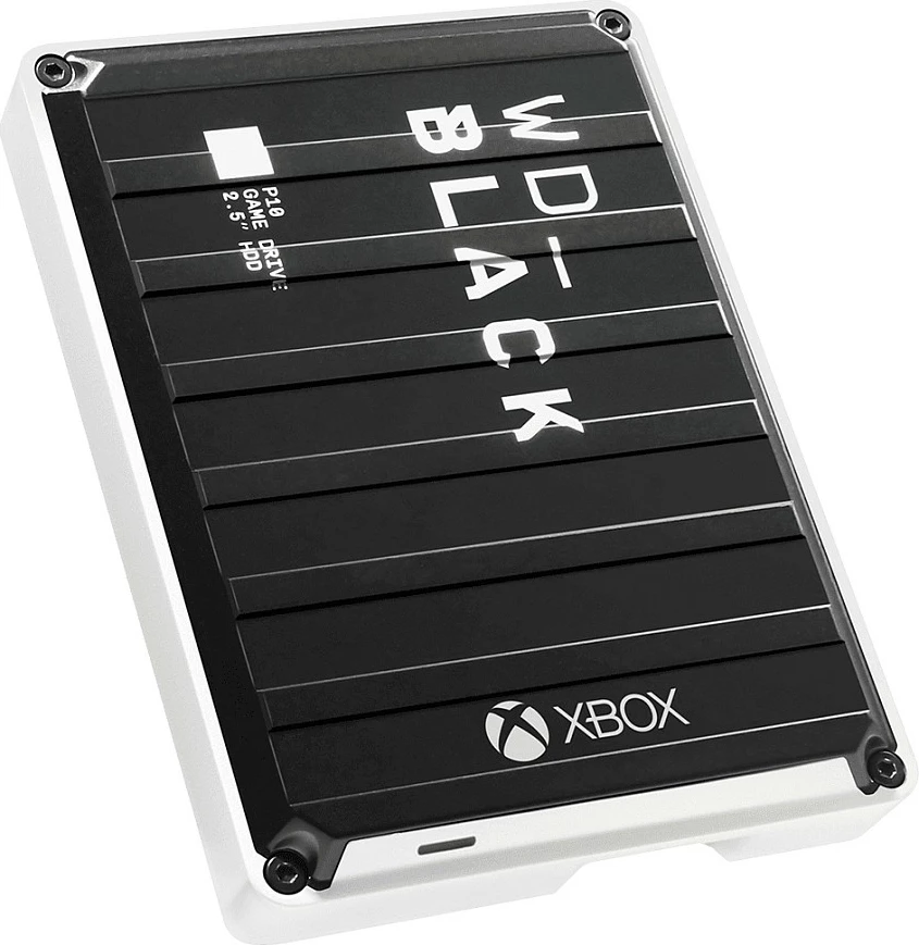 Hard disk i jashtëm Western Digital WD BLACK P10 Game Drive 2TB, USB 3.2, për Xbox, zi/bardhë
