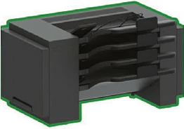Sirtar letre/4-Bin Mailbox Lexmark 50G0852, 100 fletë, për B2865dw/MS725/MS821/MS822/MS823/MS825/MS826/MX822/MX826, i zi