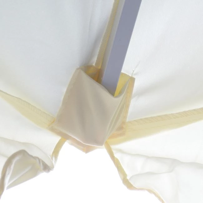 Ombrellë profesionale 2M ngjyrë krem një pjesë tub FH6001