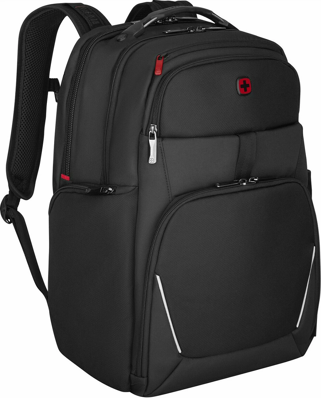 Çantë shpine Wenger Meteor 43, 17 inç, xhep për tablet, e zezë