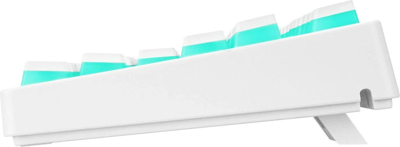 Tastierë mekanike Rampage TKL GHOST, Huano Red Switch, RGB, e bardhë