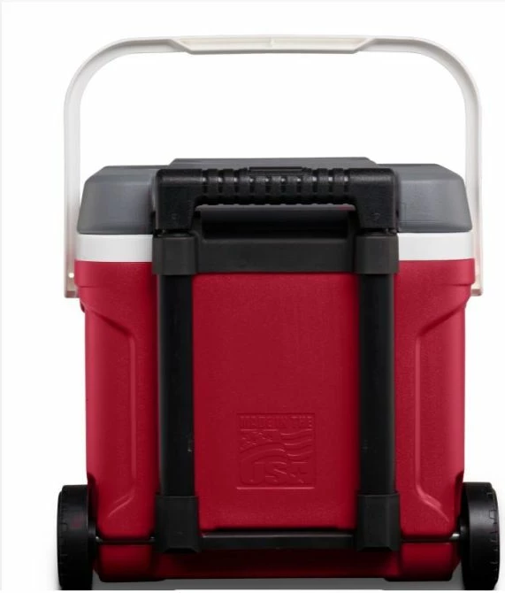 Kuti ftohëse me rrota IGLOO Latitude 16 Roller, dorezë teleskopike, e kuqe