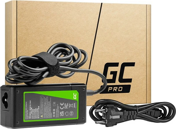 Karikues për laptop Green Cell PRO 65W USB-C PD, 20V 3.25A, i zi