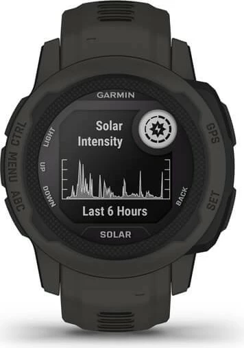 Smartwatch Garmin Instinct 2S Solar, GPS, 43 g, Graphite