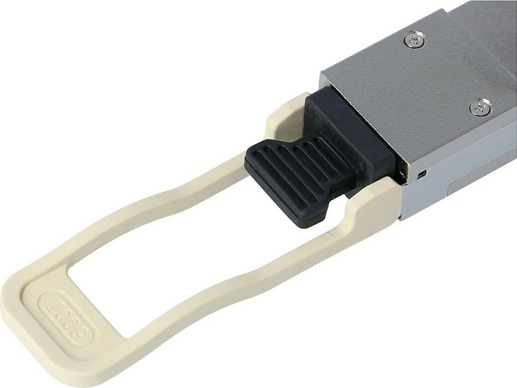 Modul transceiver QSFP28 BlueOptics BO28L859S1D, 100GbE, MPO/MTP, 850nm, 100m, alumini
