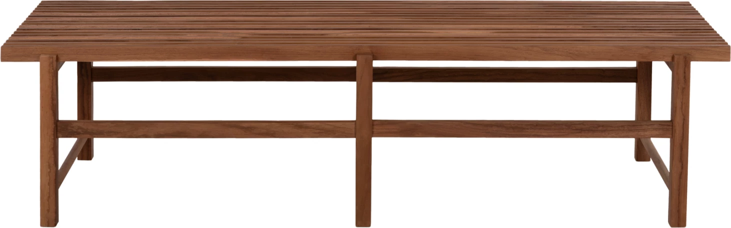 Stol 3-vendësh KRON FH9537 dru tik ngjyrë natyrale 180x56x46H cm