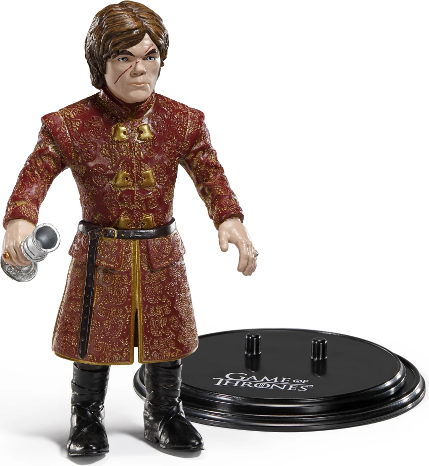 Figurinë fleksibile NOBLE COLLECTION Bendyfigs Game of Thrones Tyrion Lannister 14.6 cm me bazë dhe gotë