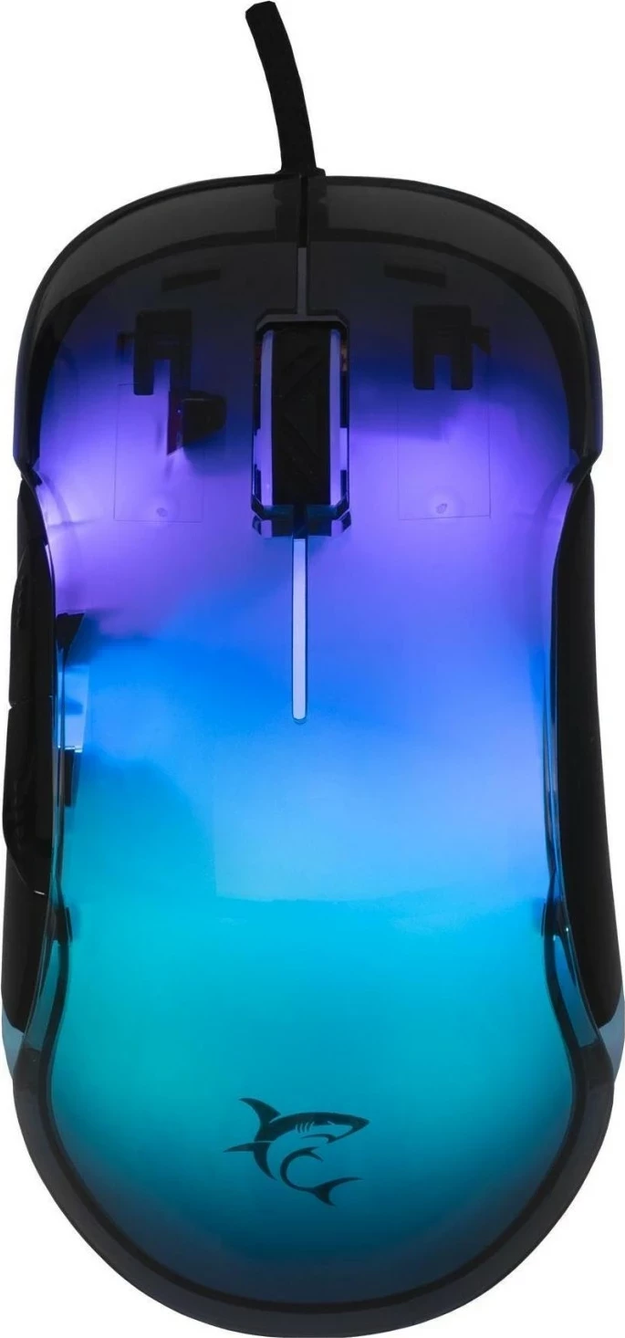 Maus gaming White Shark Mordred, RGB, 12800 DPI, e zezë