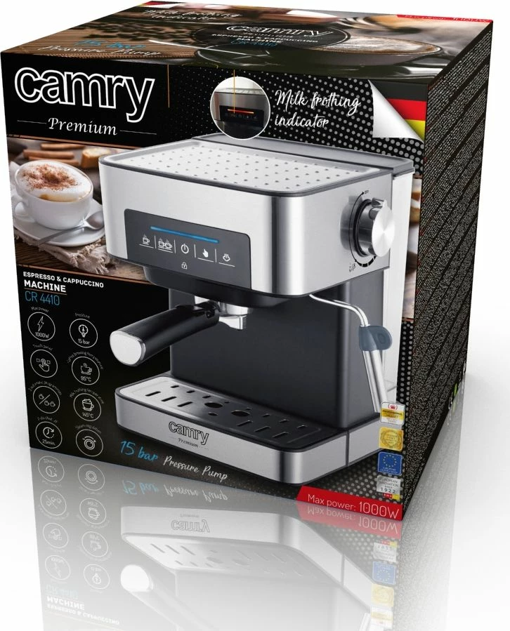 Makinë espresso Camry CR 4410 15 bar 1.6 L 1000 W argjend
