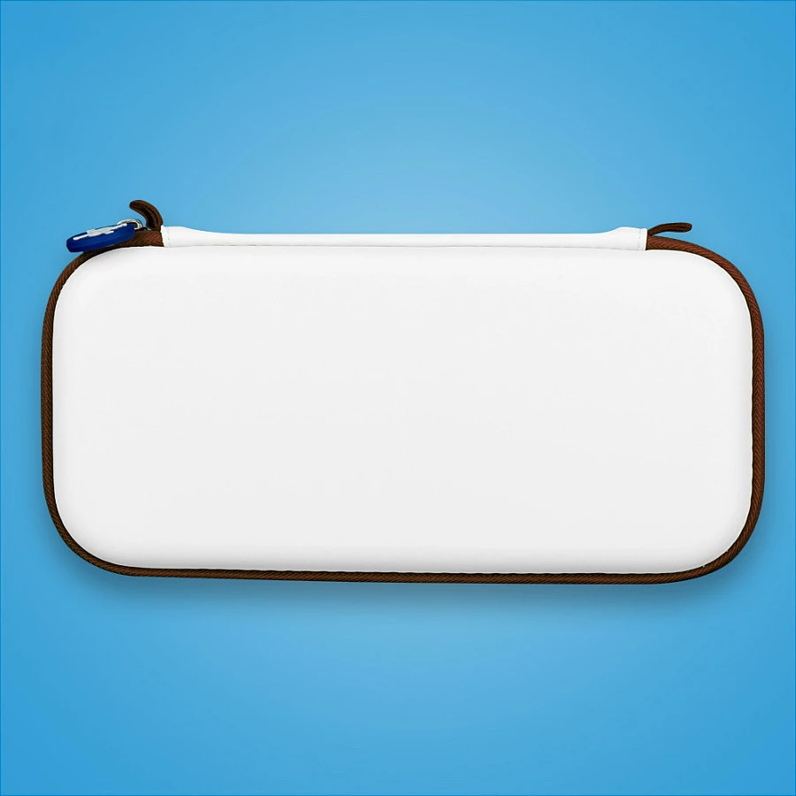 Çantë transporti Blade One Piece Chibi për Nintendo Switch/Switch Lite, mbajtje 10 lojëra, Blue/Brown/White