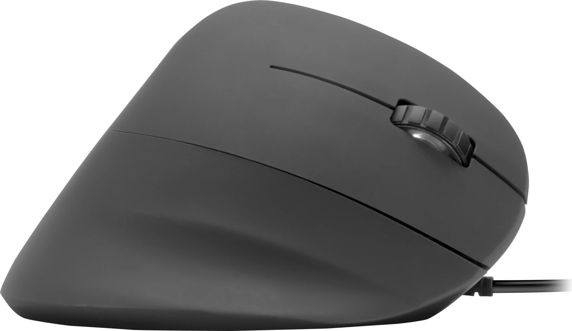Maus Speedlink PIAVO, Dizajn vertikal, Optik, USB Type-A, 2400 DPI, Ngjyrë e zezë