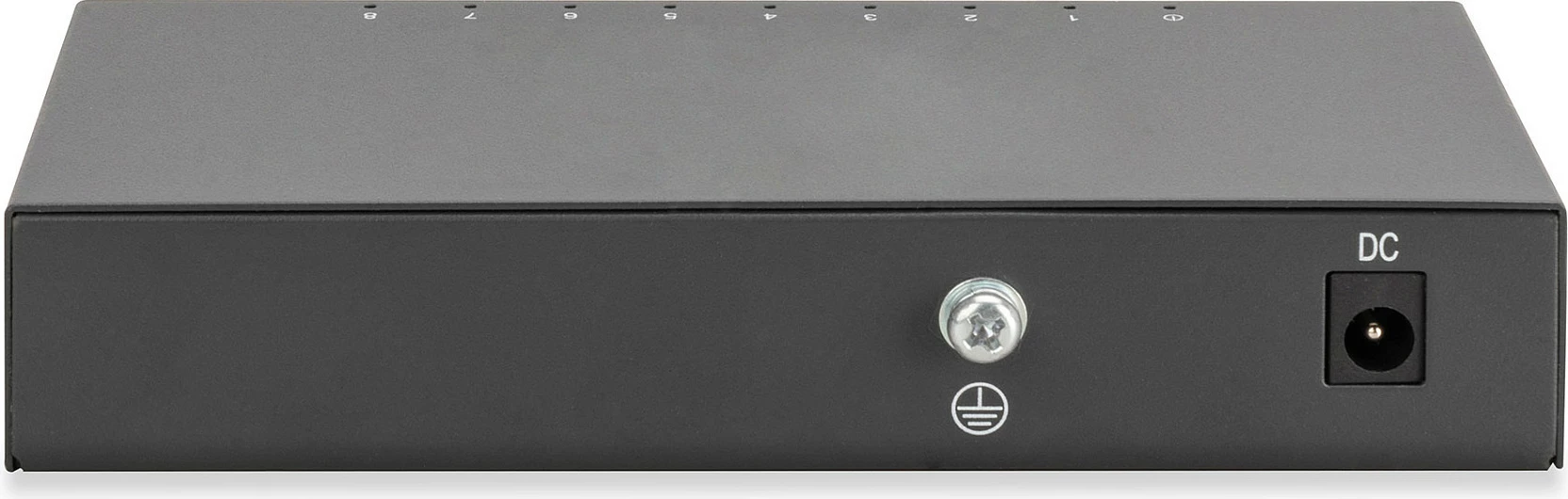 Switch Digitus 8-Port Gigabit Ethernet, fanless, metal, i zi