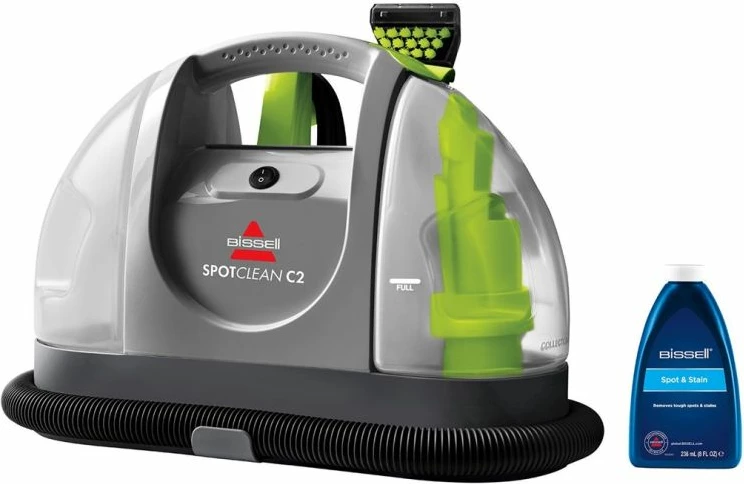 Fshesë me ujë BISSELL SpotClean C2 20671, transparente/jeshile/gri