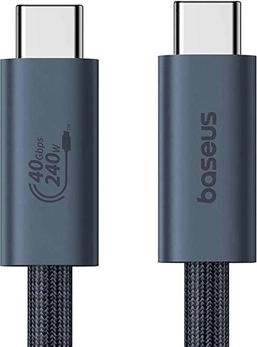 Kabllo USB-C Baseus CB000068, 1m, 240W, 8K 60Hz, e zezë