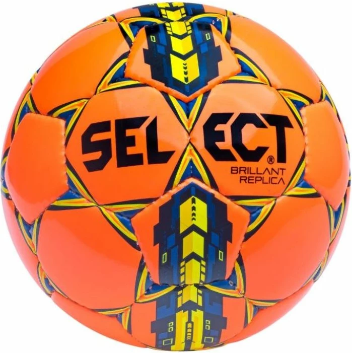 Top futbolli SELECT Brillant Replica 3, portokalli/verdhe