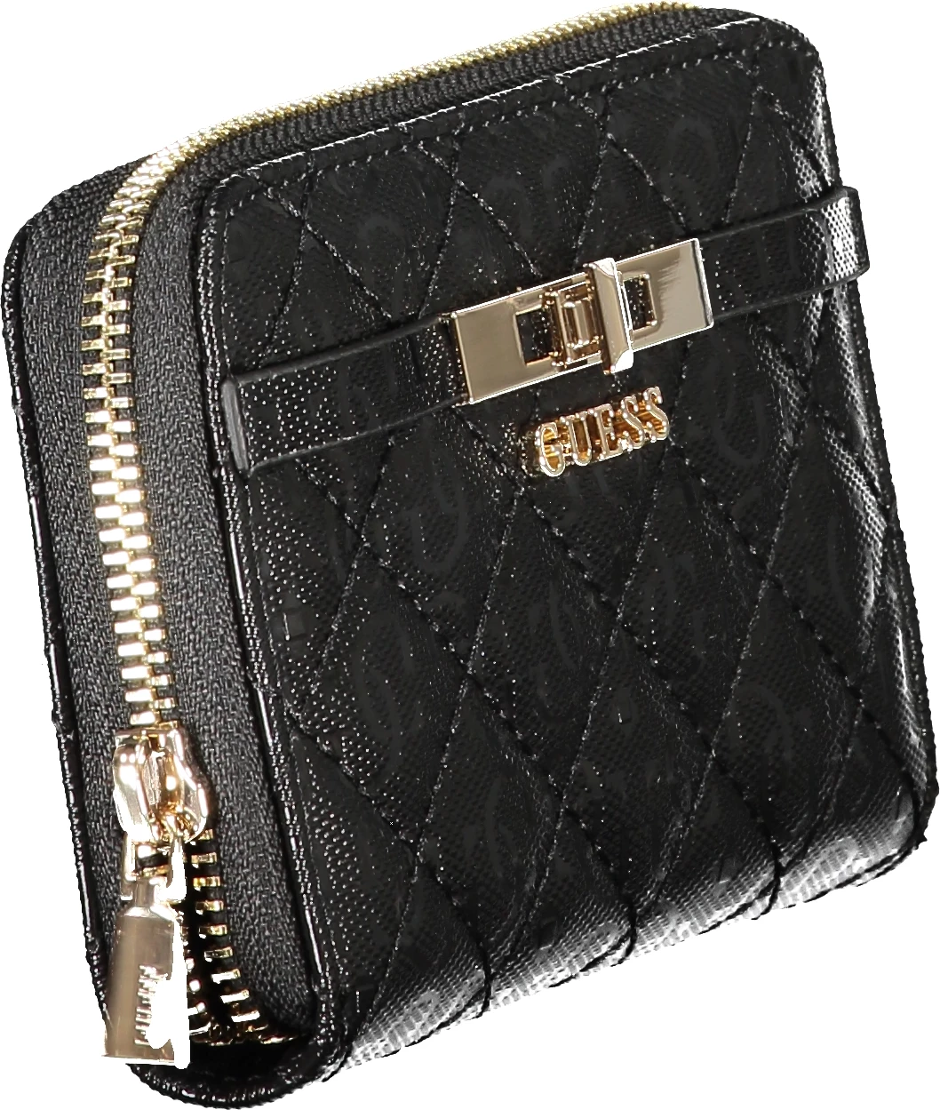 Portofol për femra GUESS JEANS, e zezë