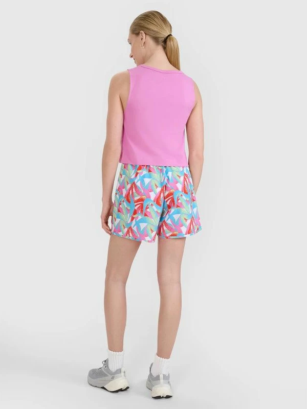 Shorce plazhi për femra 4f, shumëngjyrëshe