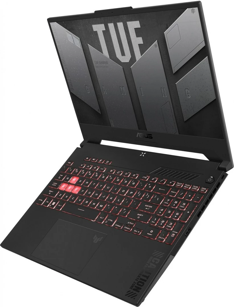 Laptop ASUS TUF Gaming A15 FA507NVR-LP017W, Ryzen 7, 16 GB RAM, 512 GB SSD, GeForce RTX 4060, Mecha Gray
