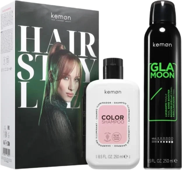 Set për flokë Kemon Color Glamoon për femra, 250ml + 250ml