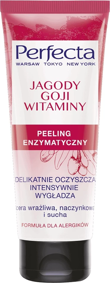 Peeling enzimatik për fytyrë Perfecta Goji Berries & Vitamins për femra, 75ml