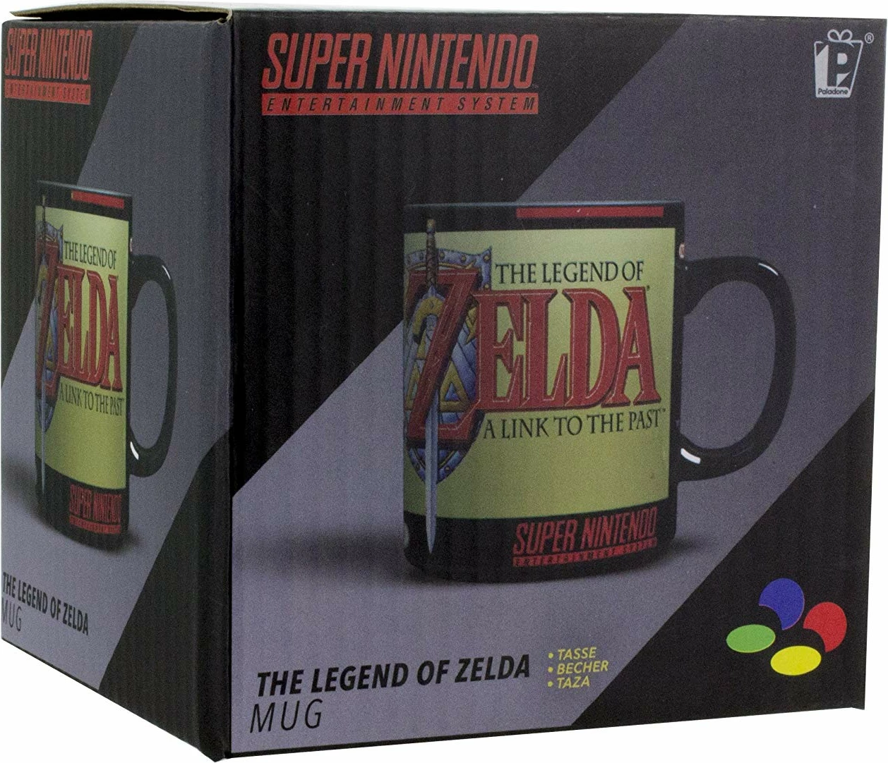 Filxhan mug Paladone Nintendo SNES The Legend of Zelda A Link to the Past 300 ml, i zi