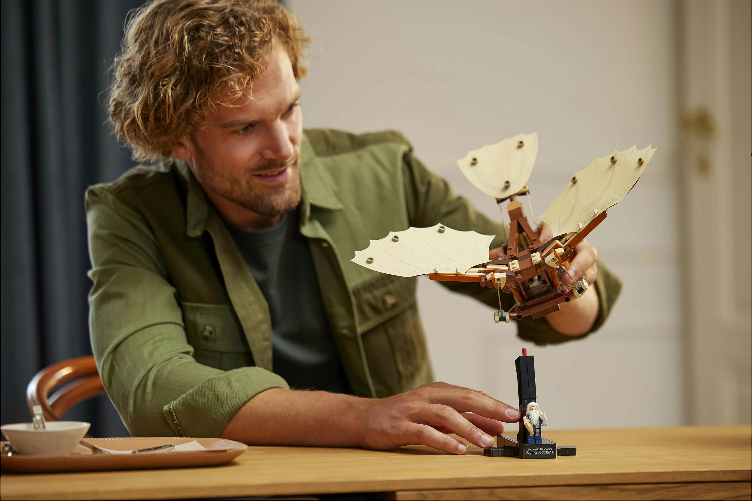 Set ndërtimi LEGO Leonardo da Vinci's Flying Machine, 493 pjesë, shumëngjyrësh
