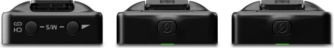 Mikrofon pa tela, RØDE Wireless GO III WIGOGEN3, set 2 transmetues + 1 pranues, e zezë 2