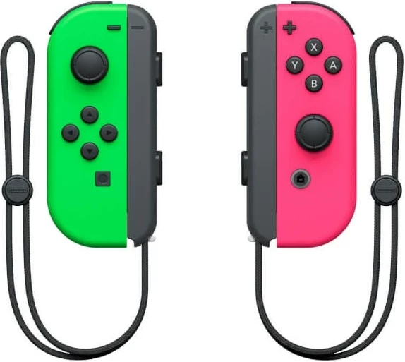 Set kontrollorësh Nintendo Joy-Con për Switch, Gjelbër/Rozë