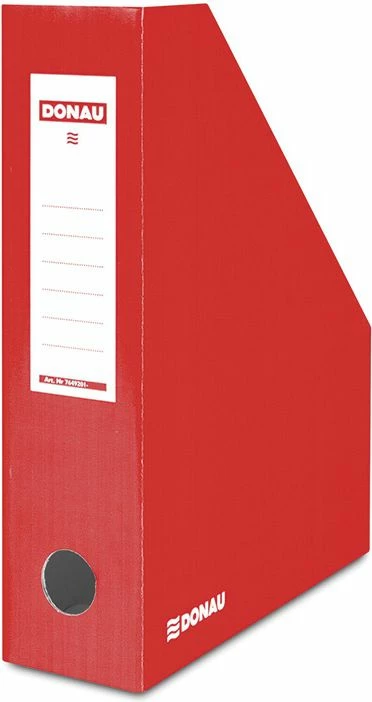 Mbajtës katalogësh A4 Donau 7649201-04Fsc 80 mm 80x257x320 mm i kuq