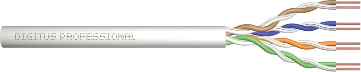 Kabllo rrjeti Digitus Cat5e U/UTP, 100m, Gri