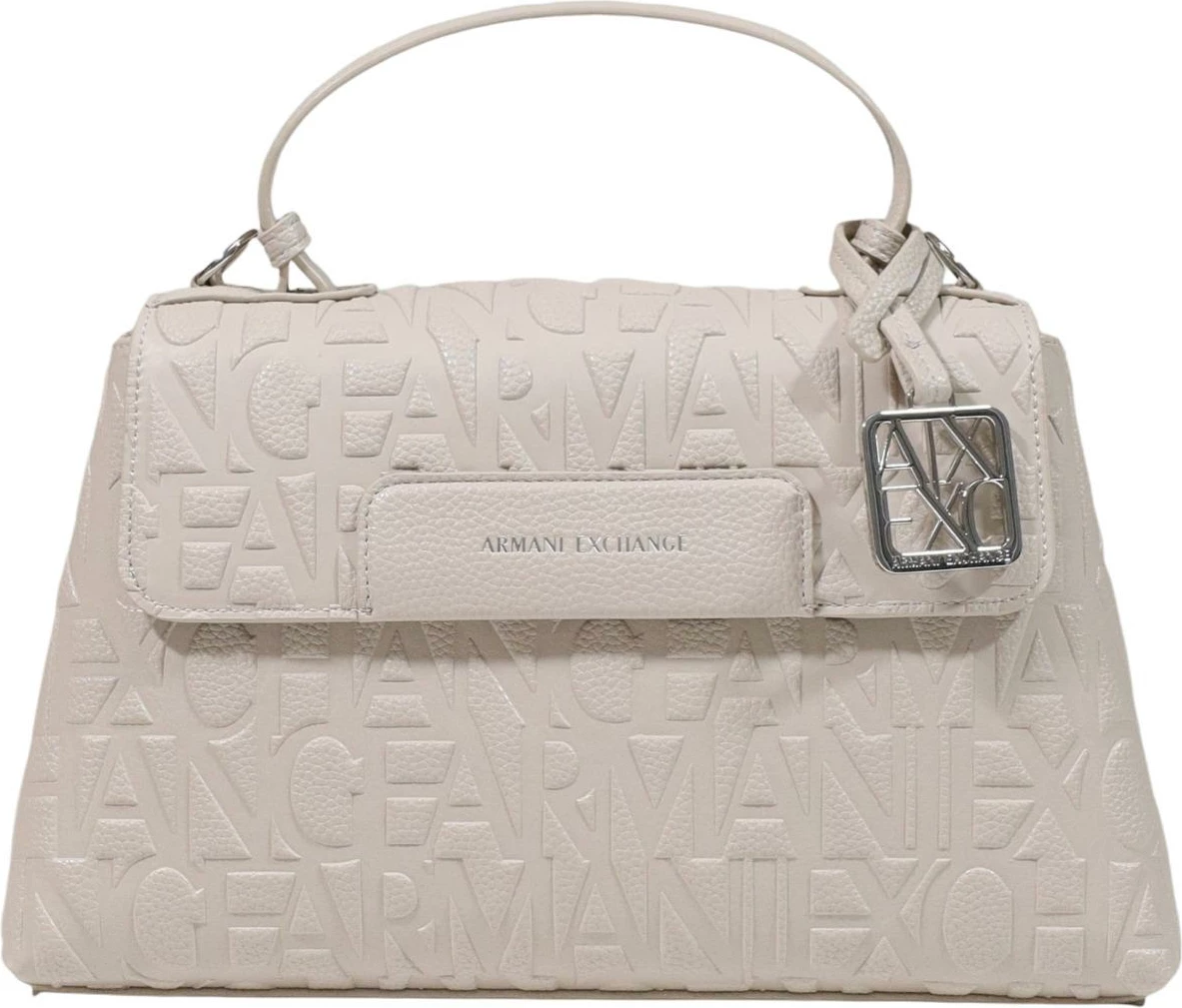 Çantë dore për femra Armani Exchange XW001223 AF15774, bezhë e çelët