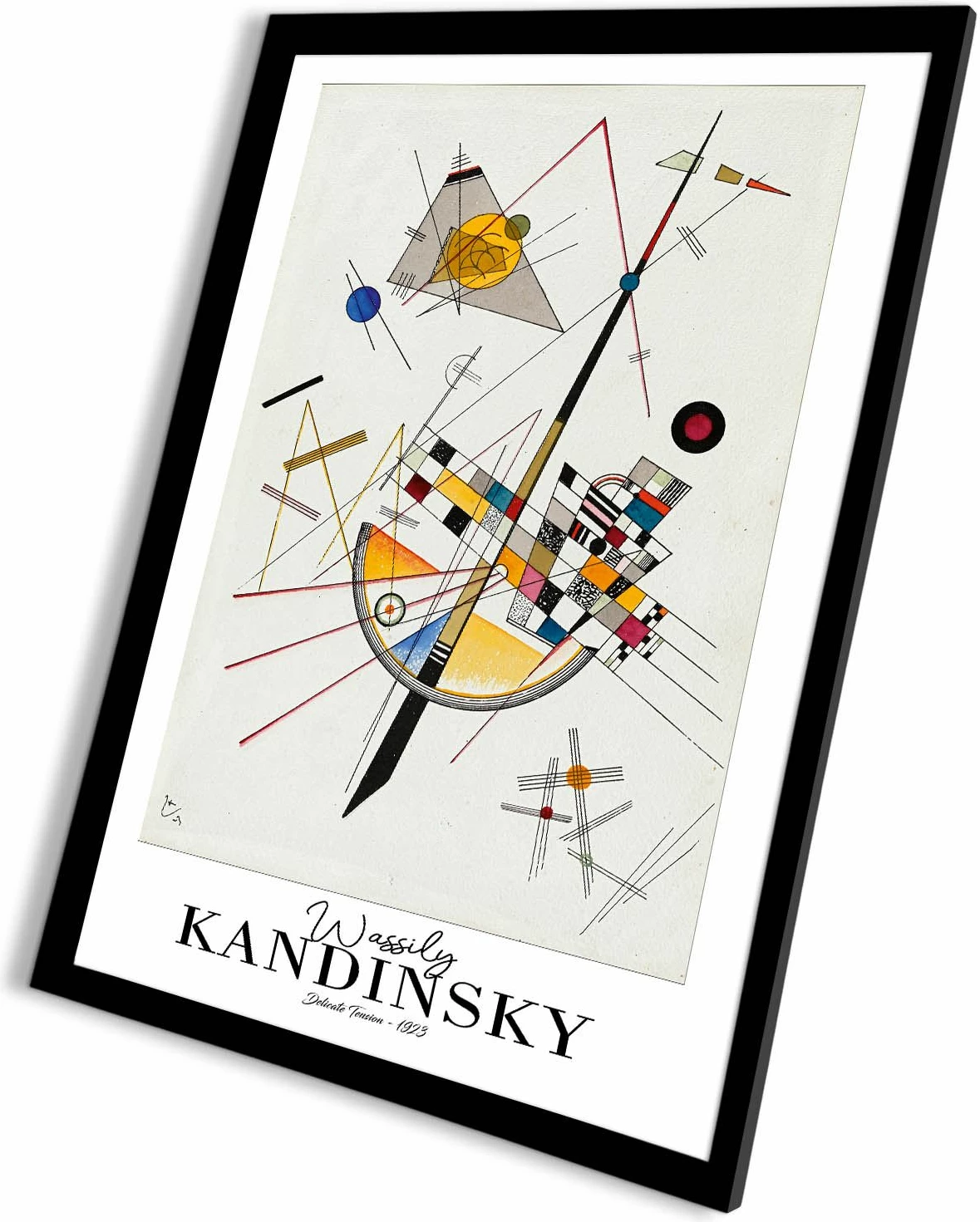 Pikturë dekorative me kornizë Wallity, 4262SYHKANDINSKY-022