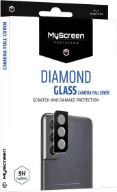 Mbrojtës xhami për kamerë MyScreen Protector Diamond Glass Full Cover për Samsung Galaxy S23 5G / Galaxy S23 Plus 5G, transparent, set me peceta pastrimi