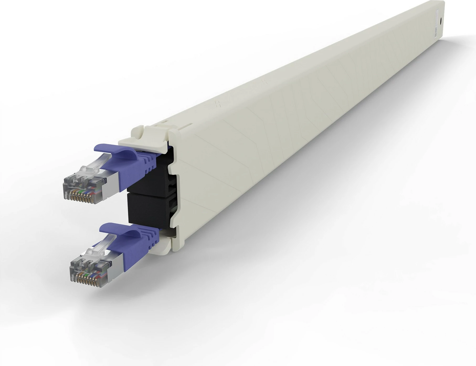 Kabllo rrjeti PATCHBOX patchbox.one Cassette 30RU, Cat6a STP, 1.8 m, RJ-45, vjollcë